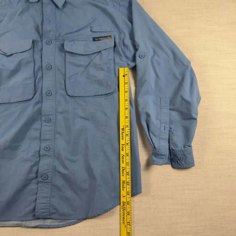 ExOfficio Adventure Travel Vented Long Sleeve Fishing Shirt